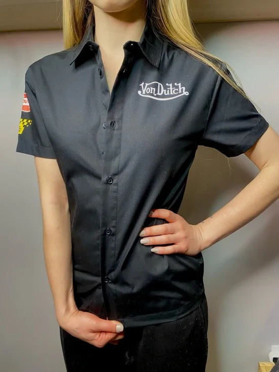NTW Von Dutch Button Down Graphic - Picture 2 of 5